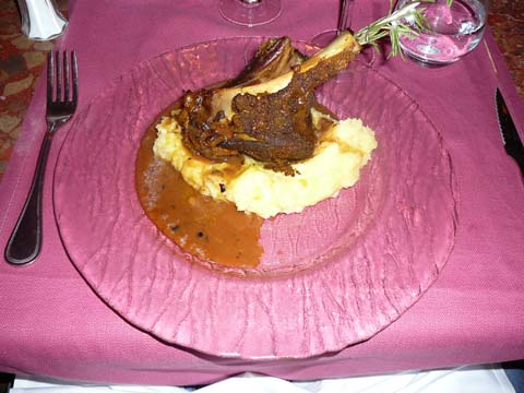 Souris d’agneau en farigoulette des Alpilles